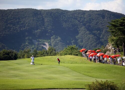 Golf courses in China (Yunnan, KunMing)